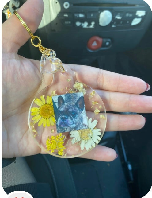 Porte-clés personnalisé avec photo - Une création unique pour vous ou votre animal préféré