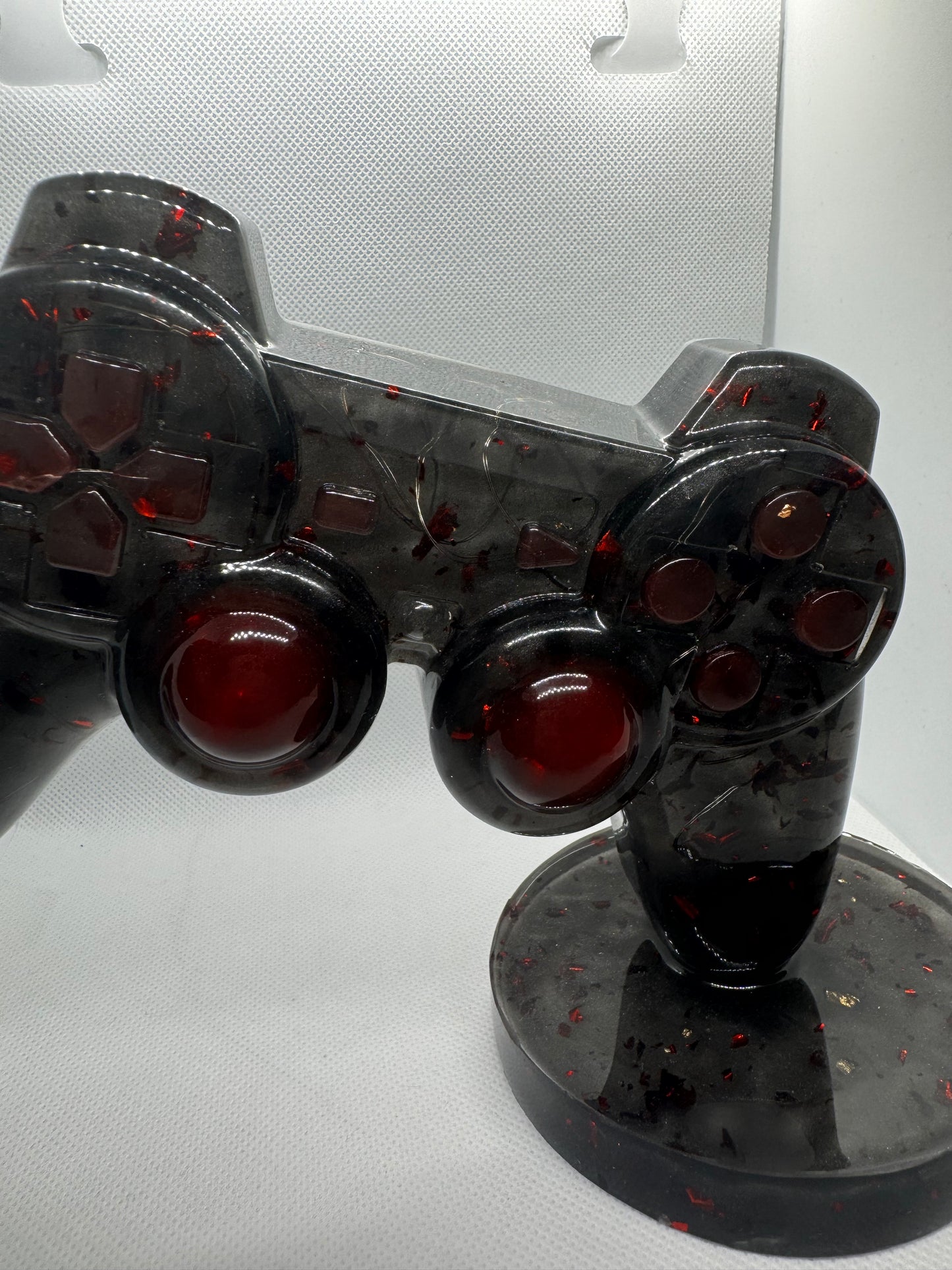 Manette lumineuse noire – Décoration unique