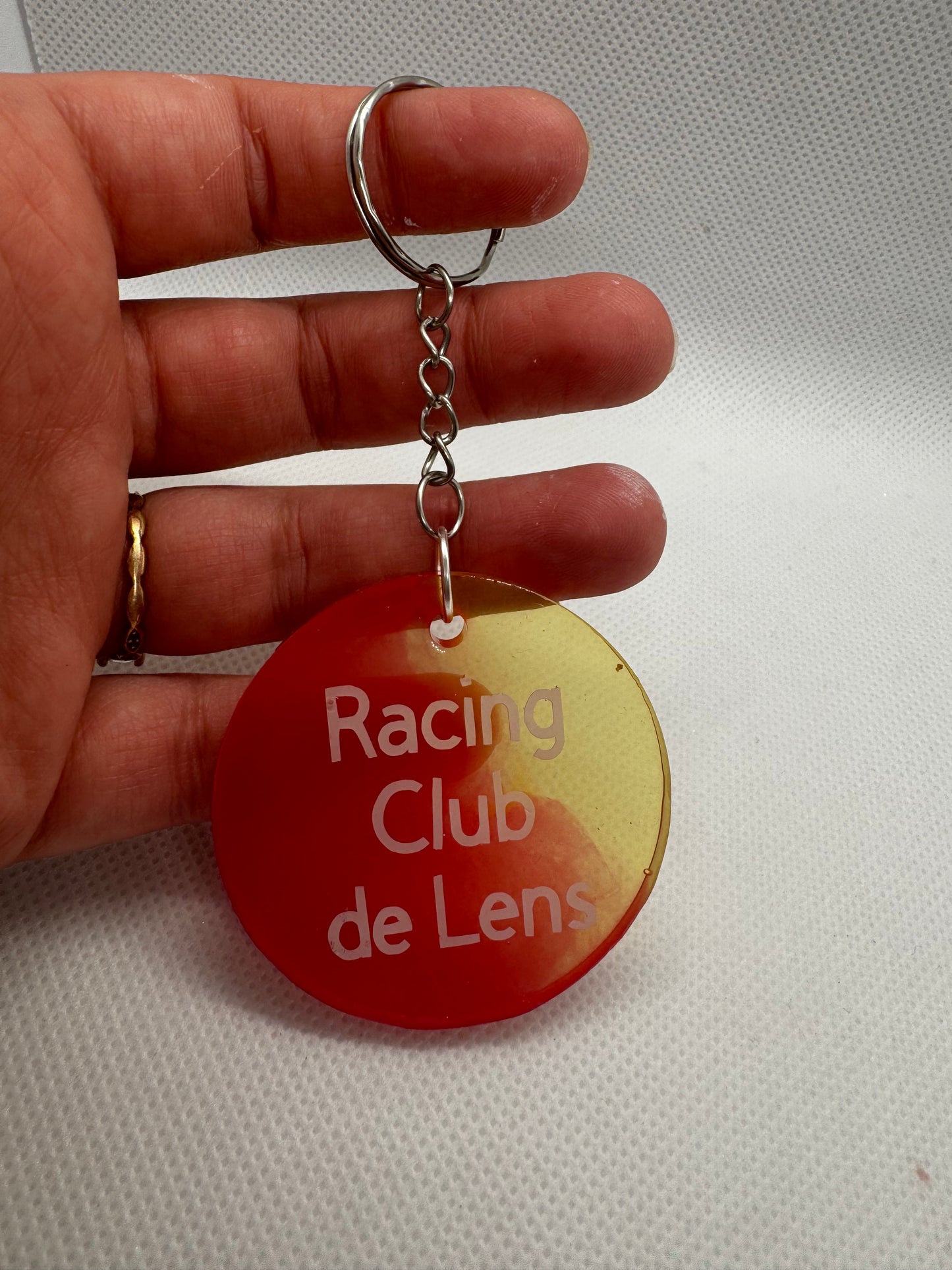 Porte-clés rond – RCL, PSG, OM, Juventus