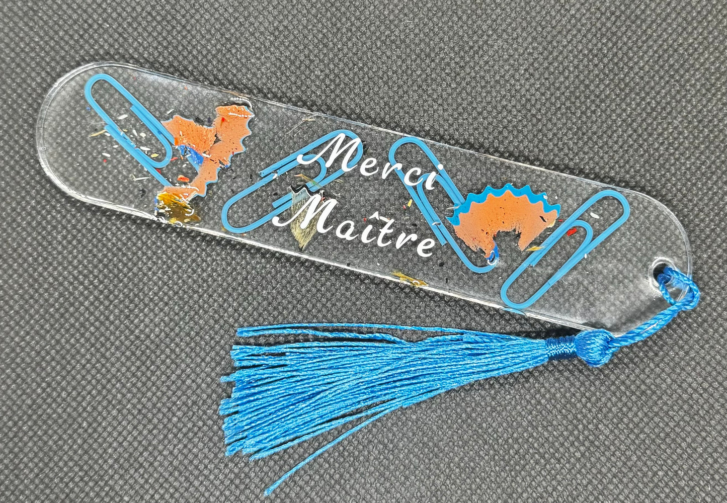 Marque-page personnalisé – Cadeau Maîtresse ou Maître