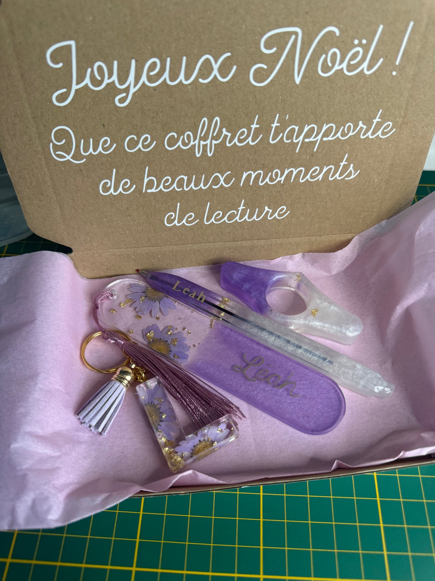 Coffret Lecture - Avec personnalisation