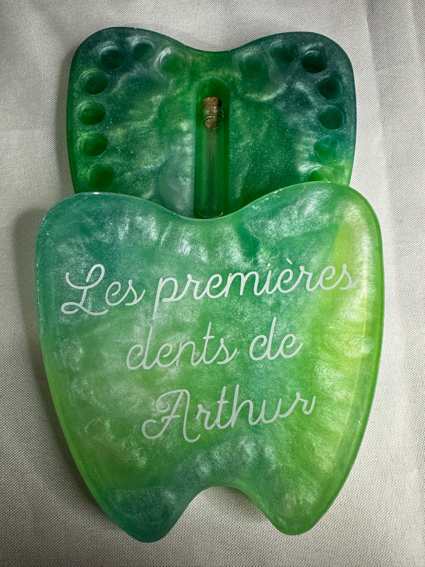 🦷 Boîte à Dents Personnalisable - Souvenirs Précieux 🎁