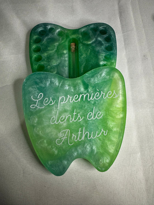 🦷 Boîte à Dents Personnalisable - Souvenirs Précieux 🎁