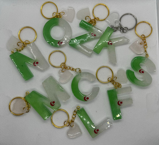 Porte-clés Lettres Algérie 🇩🇿