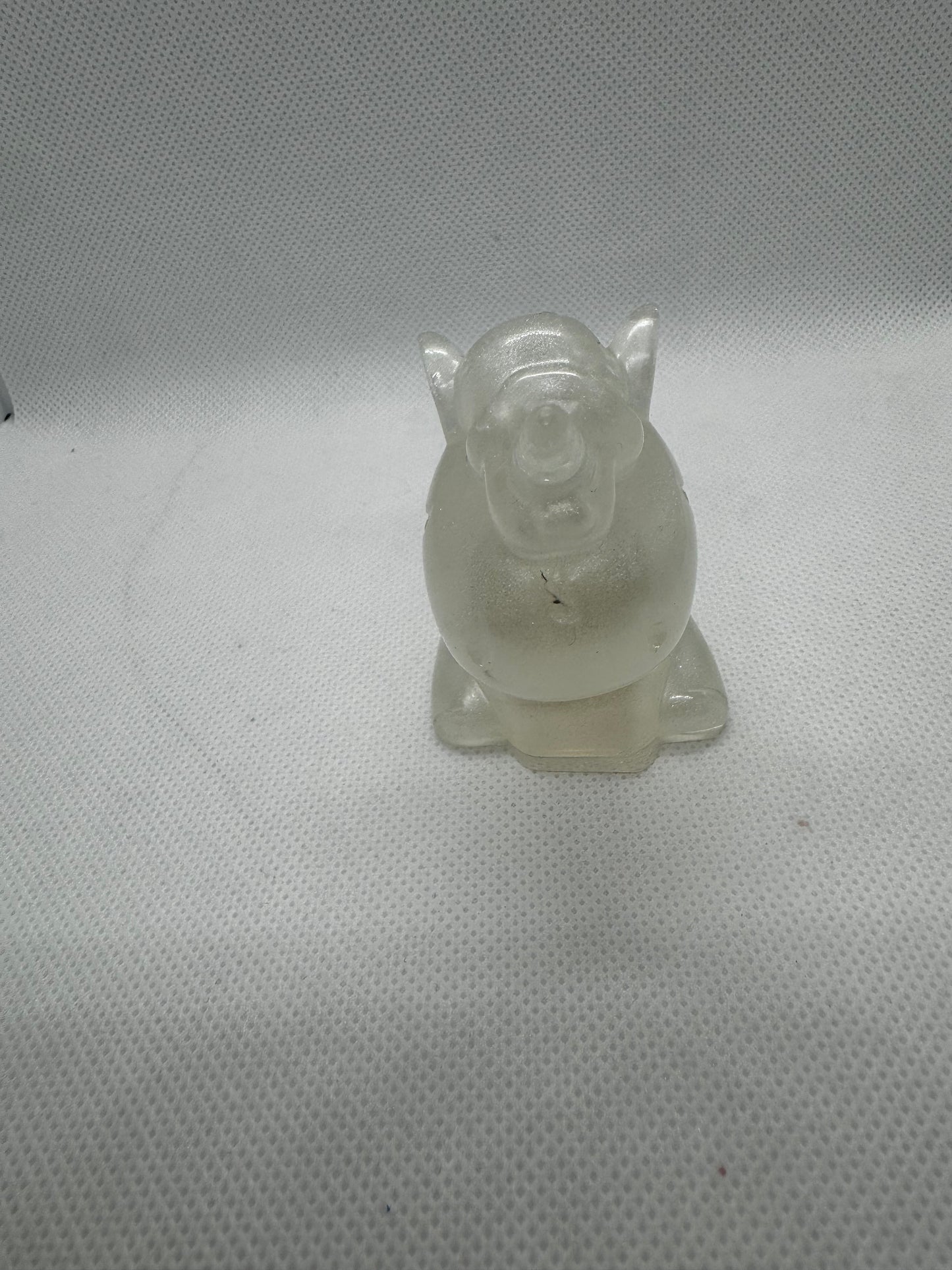 Statuette licorne blanche