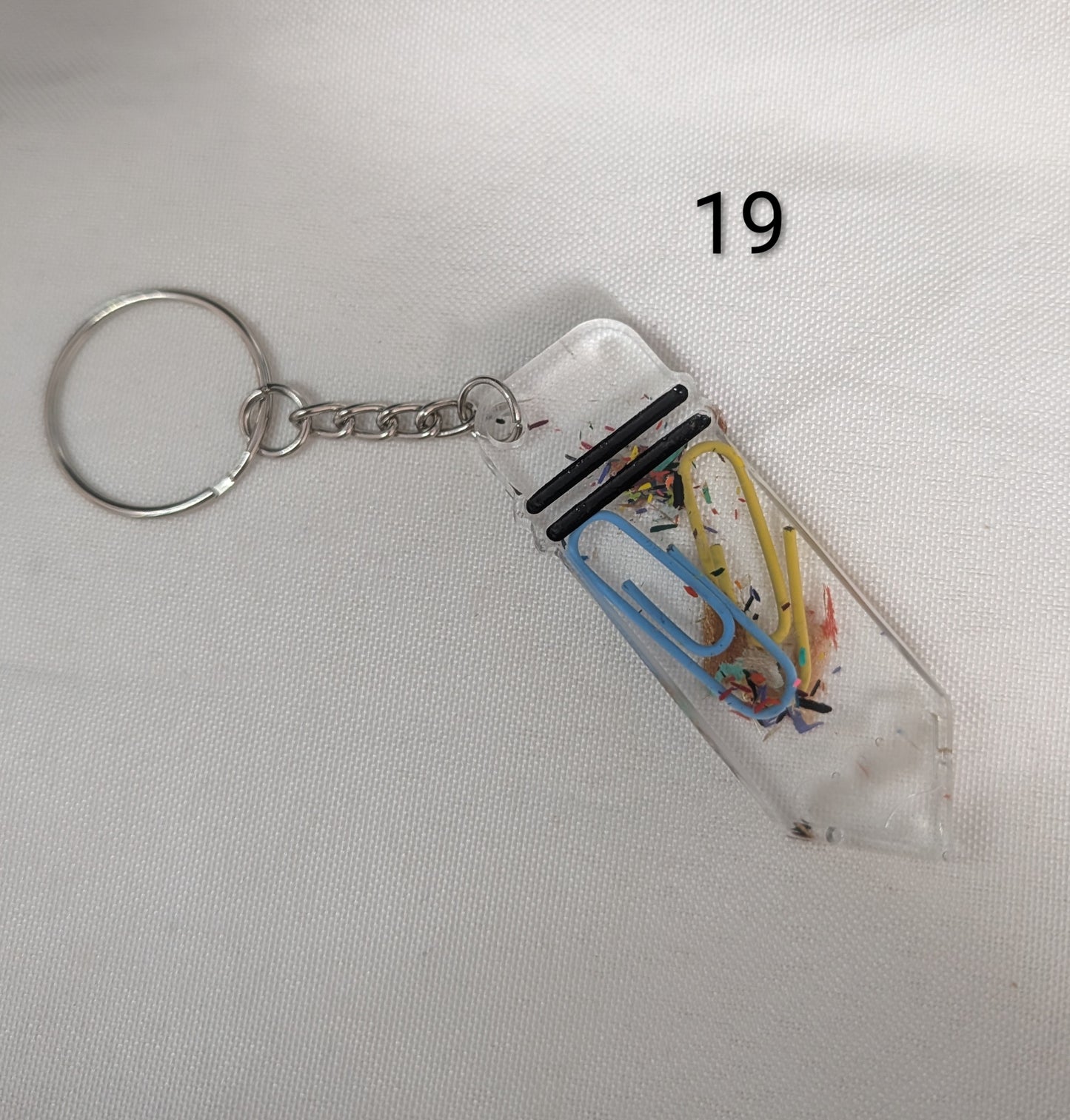 Porte-clé crayon personnalisé – Merci Maîtresse / Merci Maître
