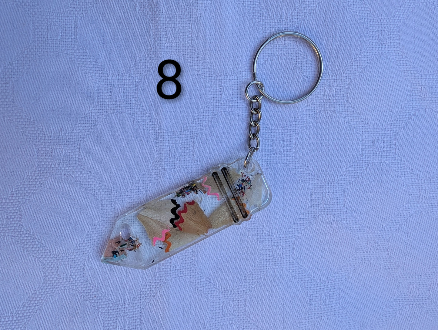 Porte-clé crayon personnalisé – Merci Maîtresse / Merci Maître