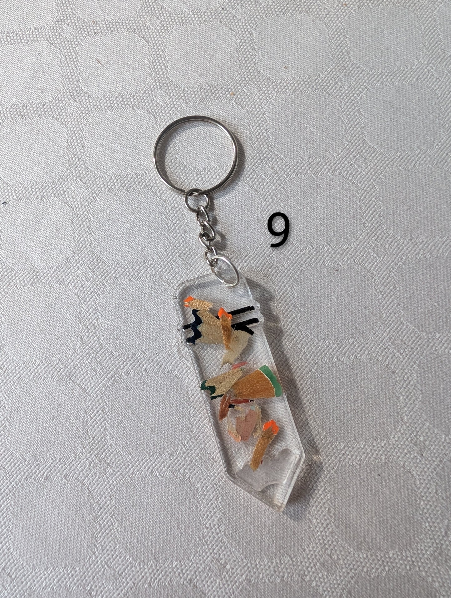 Porte-clé crayon personnalisé – Merci Maîtresse / Merci Maître