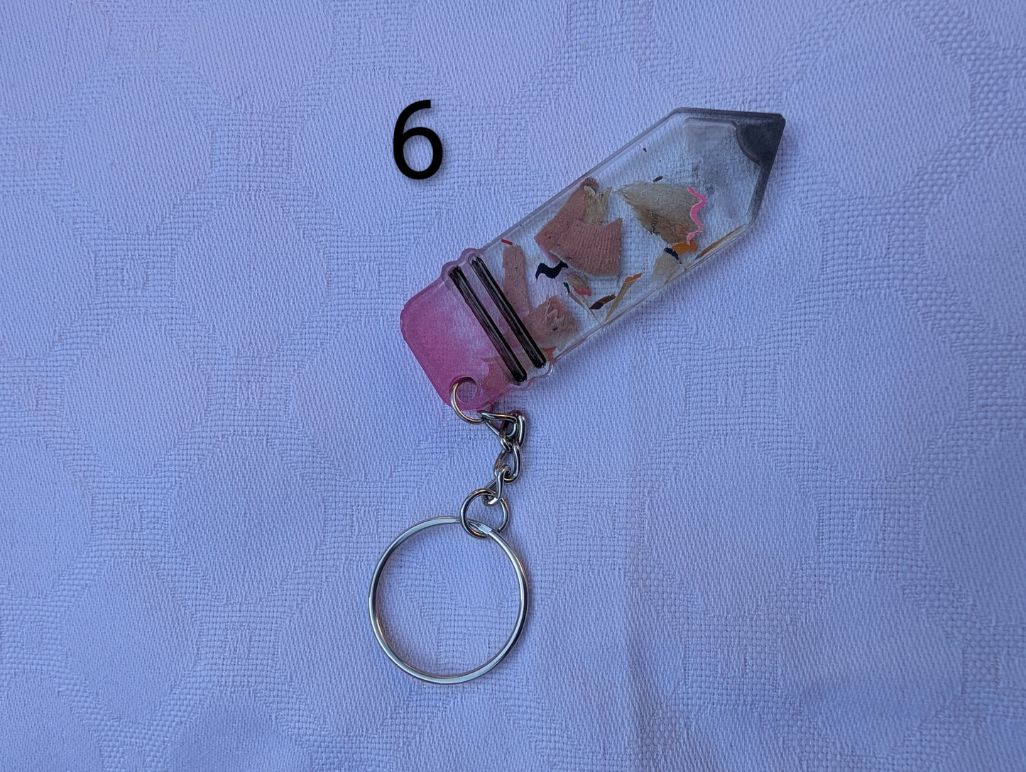 Porte-clé crayon personnalisé – Merci Maîtresse / Merci Maître