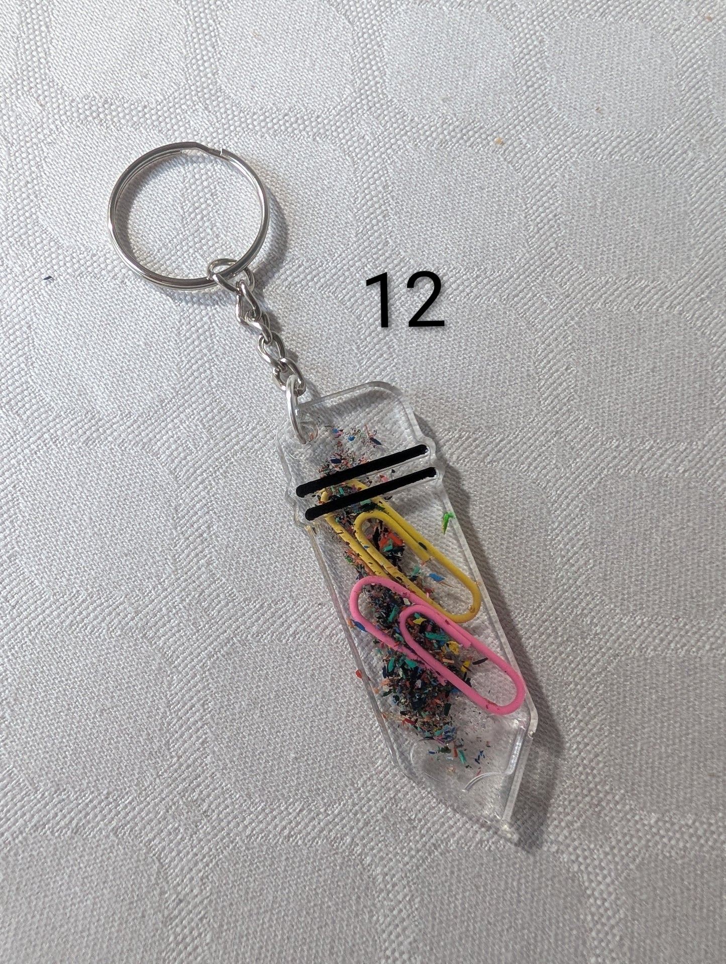 Porte-clé crayon personnalisé – Merci Maîtresse / Merci Maître