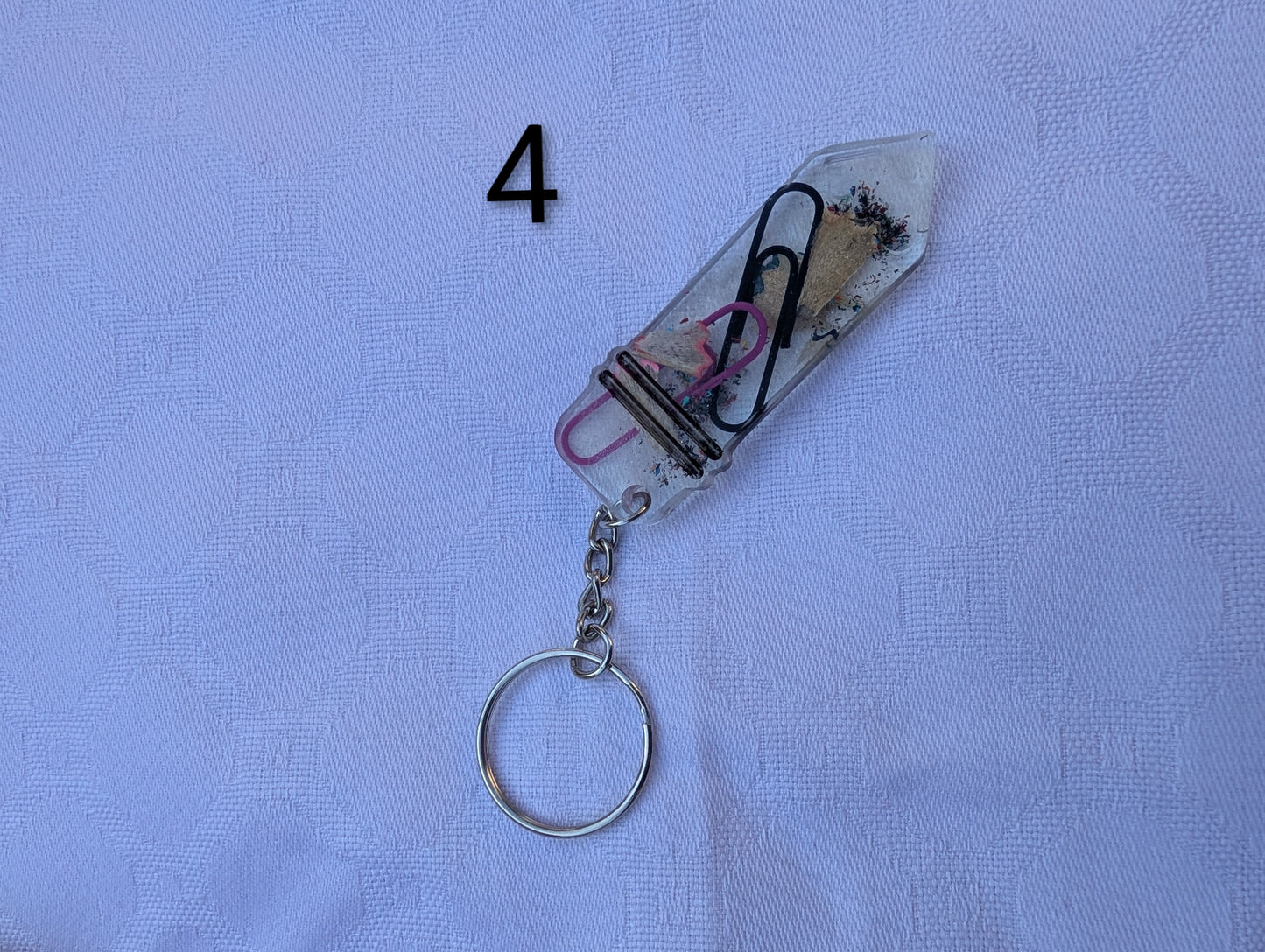 Porte-clé crayon personnalisé – Merci Maîtresse / Merci Maître