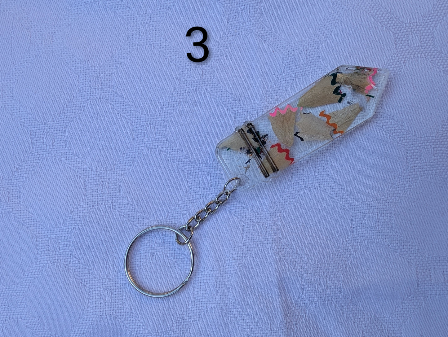 Porte-clé crayon personnalisé – Merci Maîtresse / Merci Maître