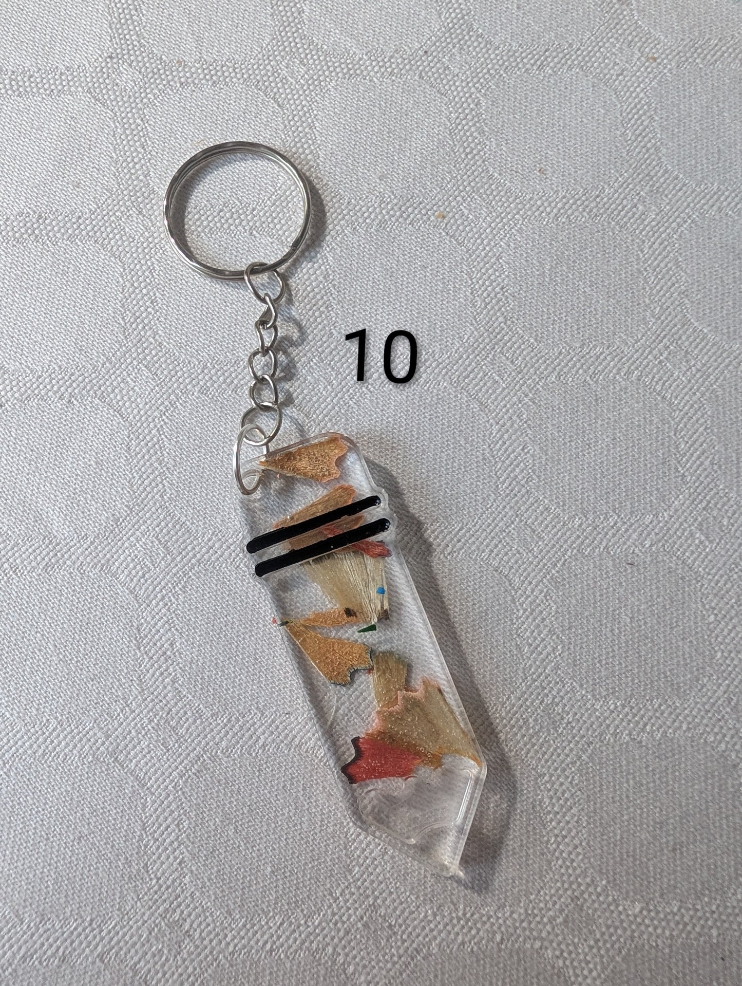 Porte-clé crayon personnalisé – Merci Maîtresse / Merci Maître