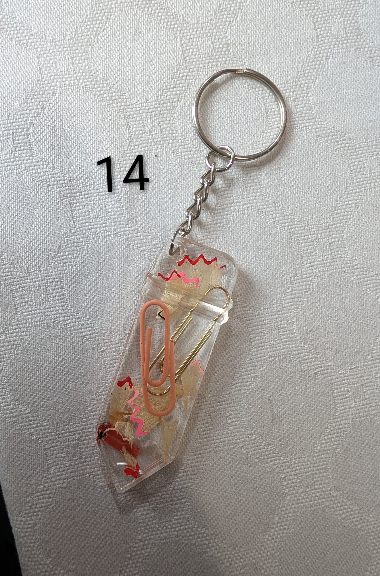 Porte-clé crayon personnalisé – Merci Maîtresse / Merci Maître